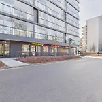Skyline With Balcony & Ac By Solarento Apartment Warschau